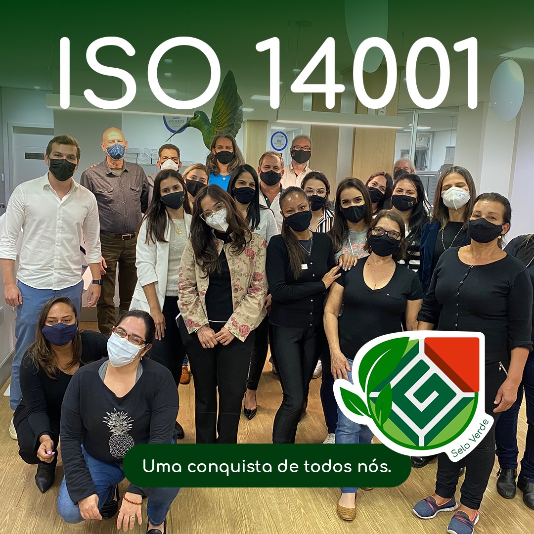 Certificação ISO 14001, uma conquista de todos nós!